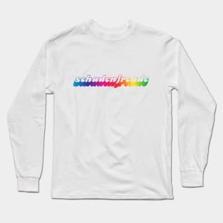 schadenfreude - Rainbow Long Sleeve T-Shirt